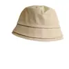 Sombrero de Cubo Versátil de Algodón Puro Estilo Japonés de Ala Corta para Mujer, Sombrero de Sol Simple de Color Sólido para Verano para Vacaciones y Viajes, Sombrero de Pescador de Moda