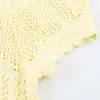 Versátil Chaqueta Cárdigan Tejida con Cuello Solapa y Mangas Cortas, Estilo Europeo y Americano Sencillo, Nueva Moda para Mujer, Transfronterizo 2026 Primavera Comercio Exterior