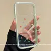 Adequado para capa de celular iPhone 17 Pro, simples e transparente, para mulheres, Apple 15, toque de alta qualidade, novo estilo de pintura a óleo, gato grafite