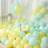 Confissão de Layout de Cena de Balão Colorido de 10 polegadas para Decoração de Quarto de Casamento, Celebração de Abertura de Loja, Parede de Balão Macaron
