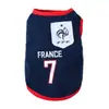 Cachorro Urso Corgi Pet Colete de Malha Roupas de Basquete Gato Exclusivo Transfronteiriço Suprimento Camisas da Copa do Mundo