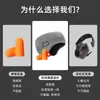 Orejeras Insonorizadas para Dormir de Lado, Gorro para Dormir, Artefacto Antirruido Femenino, Tapones para Oídos de Estudiante, Protección Auditiva Mute Súper Masculina