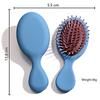 Pintura elástica color caramelo peine pequeño cabeza de masaje cabello liso hacia abajo el airbag peine Amazon artículos de uso diario peine al por mayor