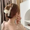 Grampo de Cabelo de Renda para Menina Doce Cor de Doce Presilha de Tubarão Grampo para Parte de Trás da Cabeça Elegante Acessórios de Cabelo Elegantes