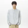 NASA SOBRE Suéter con Botones de Cuello Henry para Hombre, Estilo Old Money Otoño e Invierno Suéter Casual de Lana de Oveja, Tejido Cálido