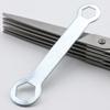 Fábrica en stock, venta al por mayor, llave hexagonal delgada, llave de doble propósito, llave de tubo de anillo de doble punta, 10 * 13 mm