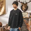 Camiseta de Manga Larga para Hombre Estilo Montaña Americana para Exteriores 2026 Nueva Tendencia 300g Peso Pesado Holgada Talla Grande Top de Otoño Hombre T