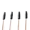 Peine para Cejas de Doble Extremo, Cepillo para Cejas, Pincel de Maquillaje Rizador de Pestañas, Peine Espiral Biselado para Pestañas, Cepillo de Doble Propósito Todo en Uno, Cepillo Portátil para Cejas