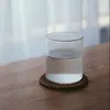 Vaso de Vidrio para Agua con Rayas Verticales Vaso para Leche y Jugo con Rayas Verticales Copa de Té Pequeña para Bar y Hogar Copa de Vino de Alto Borosilicato
