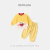 [Liquidação da Coleção de Outono] Suéteres Infantis Dudu, Tricô de Outono para Meninos, Roupas para Meninas, Moda Infantil Tendência