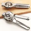 Espremedor de frutas manual de prensa de mão aço inoxidável clipe de limão manual doméstico antiderrapante espremedor multifuncional pequeno espremedor de frutas