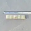 Cinto de Lona Dourada com 2,5 cm de Largura Laço de Camada Dupla Acessórios de Cabelo Roupas Sapatos e Chapéus Embalagem em Caixa de Presente Acessórios para Roupas de Bebê DIY