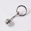 Anel de bola de aço inoxidável para piercing de umbigo 14g com cravação de strass, anel de umbigo de aço inoxidável, fecho de umbigo