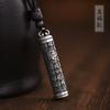 Lotai antiguo creador de plata 999 plata esterlina colgante de dragón del Zodíaco hombres y mujeres estilo étnico antiguo francés carácter fu colgante de collar