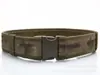 Cinturón Multifuncional Camuflaje para Exteriores de 2 Pulgadas Moda para Viajeros Cinturón Táctico de Nylon