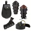 Cinturón Medieval Vikingo Renacentista Transfronterizo Pulsera Retro Disfraz de Cosplay de Halloween Bolso de Cintura para Vestido