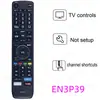 Adequado para Controle Remoto de TV Hisense En3M P En3A39 En3Ad39Ts En3Ae39H En3Z39H