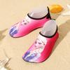 Calçados de Praia Transfronteiriços, Sapatos Macios Antiderrapantes com Solado para Vadeio ao Ar Livre e Rastreamento de Rios, Meias para Pisos de Esportes Internos, Calçados de Fitness, Calçados de Lazer ao Ar Livre