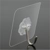 Gancho transparente sin costuras adhesivo fuerte no perforado caliente impermeable Baño Cocina gancho sin clavos fabricantes mayoreo