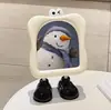Nuevo Espejo de Escritorio Minimalista de Moda Estilo Crema, Espejo de Maquillaje Lindo para Dormitorio de Estudiante, Espejo de Tocador para Uso en Casa