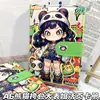 Bolso Bandolera Panda Primo Grande Cuaderno A6 Dibujos Animados de Anime Hebilla Magnética Diario Cuaderno de Estudiante Libro de Tarjetas Desmontable