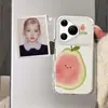 Adecuado para funda de teléfono móvil Huawei Pura90Pro, Linda, Femenina, Anticaídas, Dibujo Animado, Creativa, Diseño Fresco de Guayaba 70Ultra