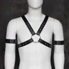 Europeu e Americano transfronteiriço Homens encadernação espartilho alça de ombro desgaste masculino sexy cueca cinta de peito faixa de braço