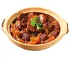 Carne Seca de Res, Tendones de Res, Carne Amarilla de Res Alimentada con Pasto, Mitad Tendón Mitad Carne, Producto Semiacabado, Ingredientes para Olla Caliente, Carne Alta en Proteínas