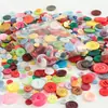 Botones de Resina Coloridos de Colores Mezclados para Manualidades DIY de Jardín de Infancia, Accesorios Creativos para Arte con Botones, Surtido en Stock Transfronterizo