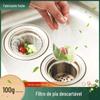 Saco de lixo descartável para ralo de cozinha, ralo de chão, filtro de cabelo, pia de vegetais, filtro de esgoto
