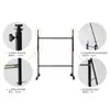 Soporte para Pizarra Blanca Deli 7830 Soporte Ajustable para Pizarra Blanca Deli Material Grueso Soporte Ajustable para Pizarra Blanca con Poleas