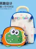 Nova Mochila Escolar de Desenho Animado para Jardim de Infância Mochila Infantil Fofa Dinossauro Coelho Mochila com Proteção para a Coluna para Meninos e Meninas que Vão para a Escola
