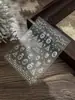 Yitu Padrão Antigo Folha de Ouro Rena de Natal Adesivos para Unha Série de Natal Guirlanda de Flocos de Neve Adesivos Decorativos Yt6677