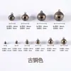 Pingente de Sino de Cobre Retrô Personalizado Pequeno Ornamento Pendurado Sino com Som Alto Artesanal DIY Materiais Acessórios de Sino de Cobre Atacado