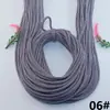Cuerda Trenzada de Núcleo Bicolor Vertical de 5 mm Correa Cruzada de Moda Cuerda Decorativa Cordón para Cintura de Ropa Longitud Ajustable