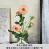 Múltiples Flores de Loto Artificiales para Decoración, Adecuado para Sala de Estar y Mesa de Comedor, Ramo de Flores Artificiales, Arreglo de Florero con Flores Falsas, Adorno de Arte Floral