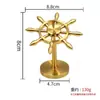 Adornos de Ventilador de Latón, Artesanías, Decoraciones para Escritorio y Coche, Atraen Riqueza y Fortuna