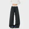 Pantalones Casuales de Cuadros Retro Americanos para Hombre, Marca de Moda 2026, Pantalones Largos Simples con Caída, Nuevos Pantalones Limpios de Largo Completo