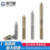 Parafuso Autoperfurante Galvanizado Dente Duplo Móveis Sofá Escada Parafuso Parafuso Cauda Pontiaguda Dente Duplo M6M8M10