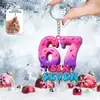 Llavero festivo, colgante creativo estilo crema, acrílico, transfronterizo, coche, 67 tema de fiesta, mochila plana, junior
