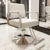 Cadeira de barbeiro salão de cabeleireiro banqueta para corte de cabelo salão de beleza área de permanente e coloração assento elevatório cadeira de salão de beleza