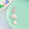 Novo Chaveiro Nuvem Estrela Nuvem Sem Palavras Engraçada Pingente Pequeno Desenho Animado Menina Mochila Bolsa de Estudante Pingente