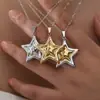 Colar Pingente Pentagrama Lele Jewelry Moda Exagerada Tendência Retrô Europeu e Americano Venda Quente Joias para Mulheres de E-commerce Transfronteiriço