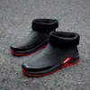 Nuevas Botas de Lluvia para Hombre, Botas de Lluvia de Caña Baja de Verano, Modernas y Versátiles para Pesca, Trabajo en Cocina, Lavado de Autos, Zapatos de Goma Impermeables Antideslizantes