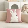 Fronha de Travesseiro de Coelho Pelúcia Estilo Creme Bordada, Macia e Sem Enchimento, Opcional - Dropshipping Transfronteiriço Temu