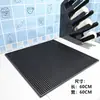 Tapete Antideslizante para Barra de Té con Leche Tapete para Barra de Café Tapete Rectangular Drenante para Cocina Posavasos para KTV Posavasos de Goma para Té