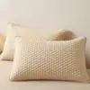 Funda de almohada acolchada, 100% algodón, antiaceite, antisaliva y resistente a la suciedad, nuevo estilo 2026, 100% algodón puro, se vende en pares, con una capa a prueba de sudor y aislante