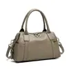 Bolso de mano de cuero genuino de lujo para mujer, nuevo bolso de moda 2026 de piel de vaca de capa superior para mujer, bolso tipo almohada versátil vintage