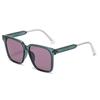 Gafas de sol de inserción con montura grande retro 2024 nuevo estilo mismo que el de las celebridades de internet para hombre y mujer a la moda protección solar gafas de sol al por mayor transfronterizo
