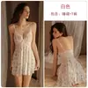 Lencería Floral Talla Grande Pijama para Gorditas Tentación Femenina 2026 Nuevo Estilo Bata de Batalla Camisola para Pecho Pequeño Camisón qqny